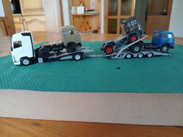 MB LKW Transporter 2-a 3-a  Ladung: 3 aeltere LKW`s